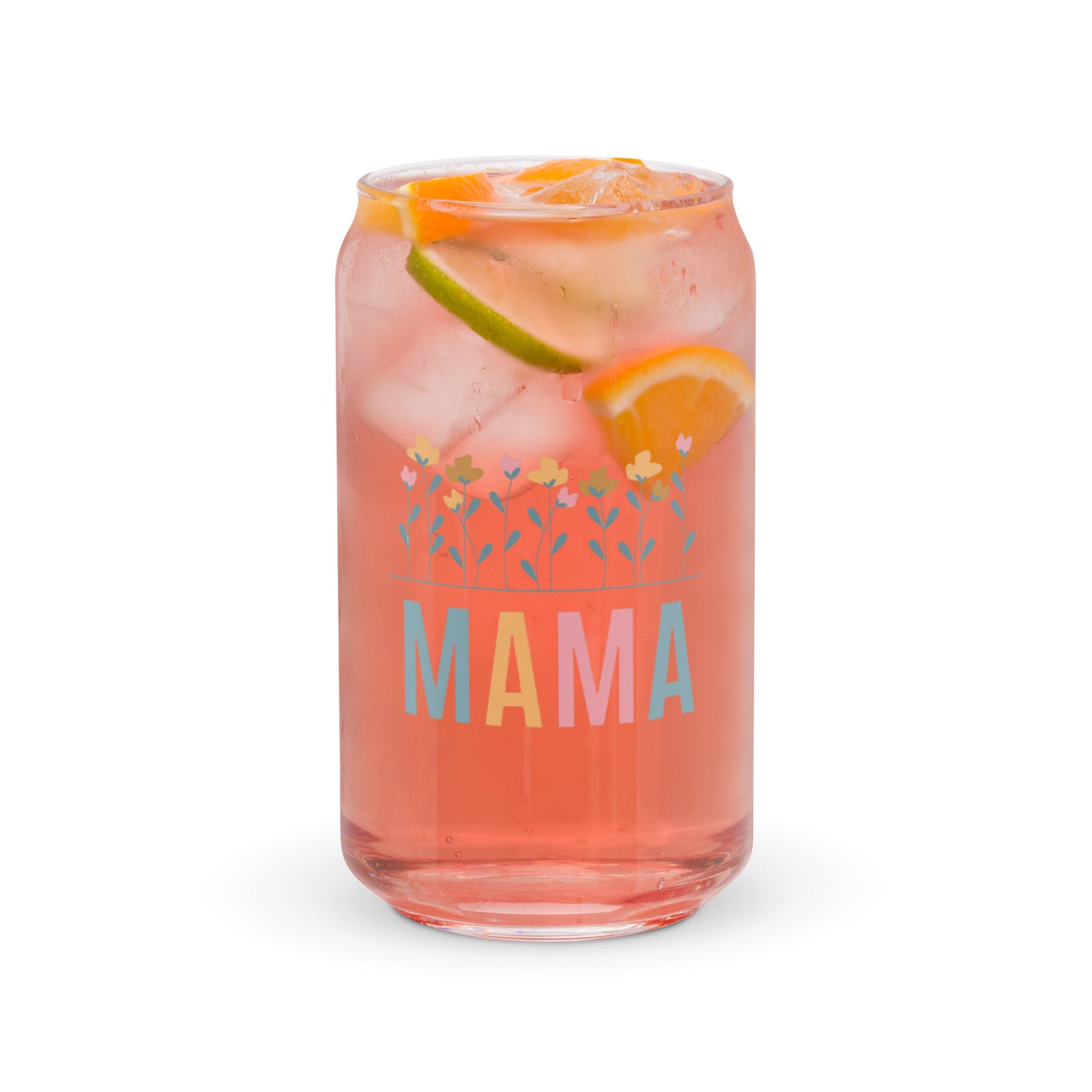 Mama Can-Shaped Glass