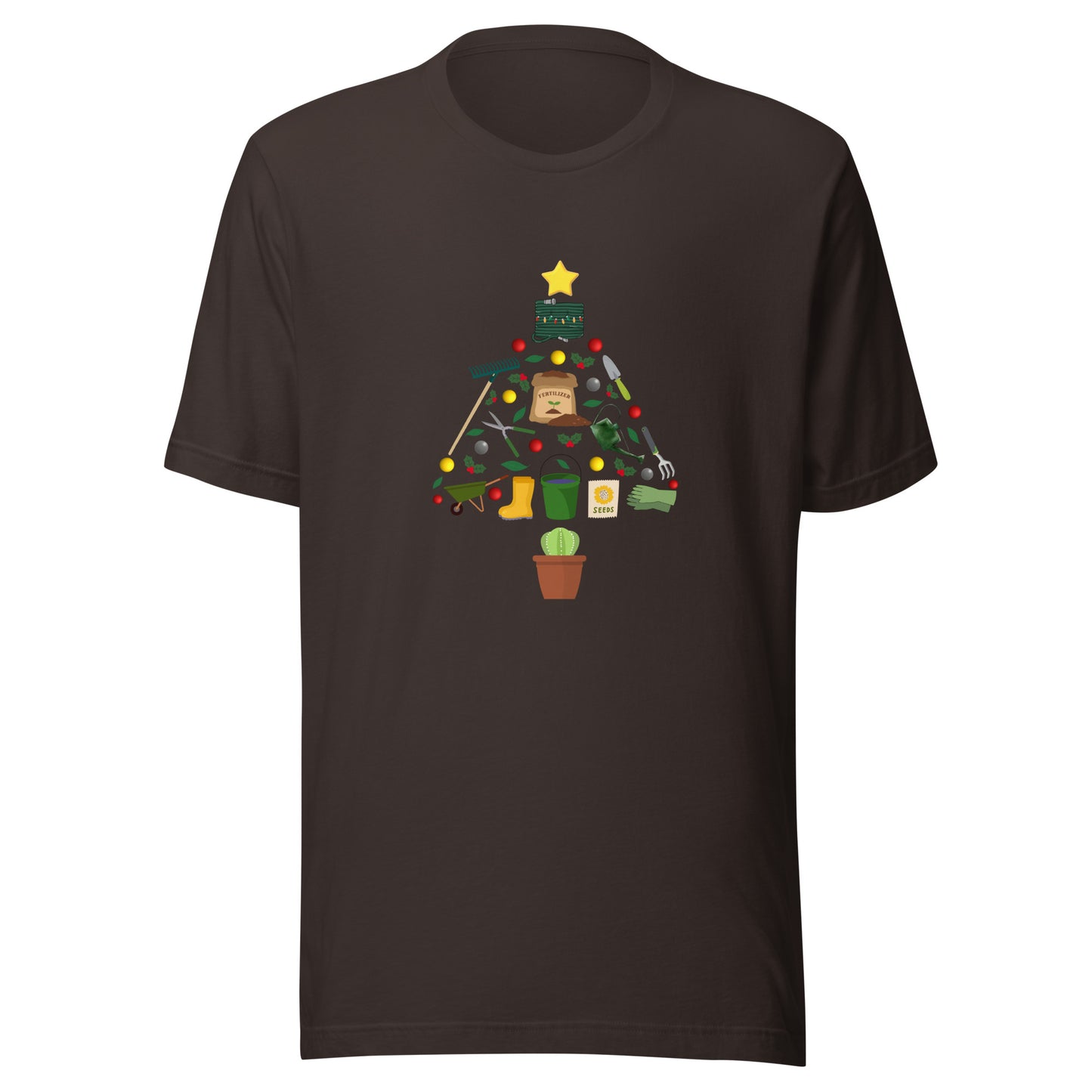 Gardening Tree Unisex t-shirt
