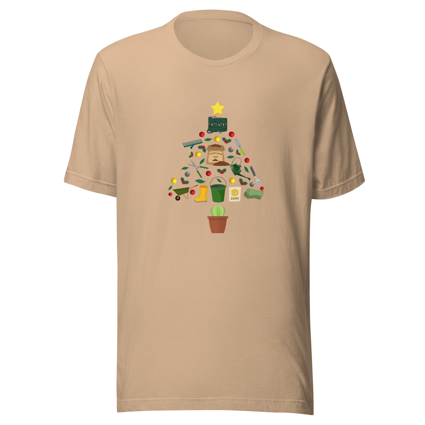 Gardening Tree Unisex t-shirt
