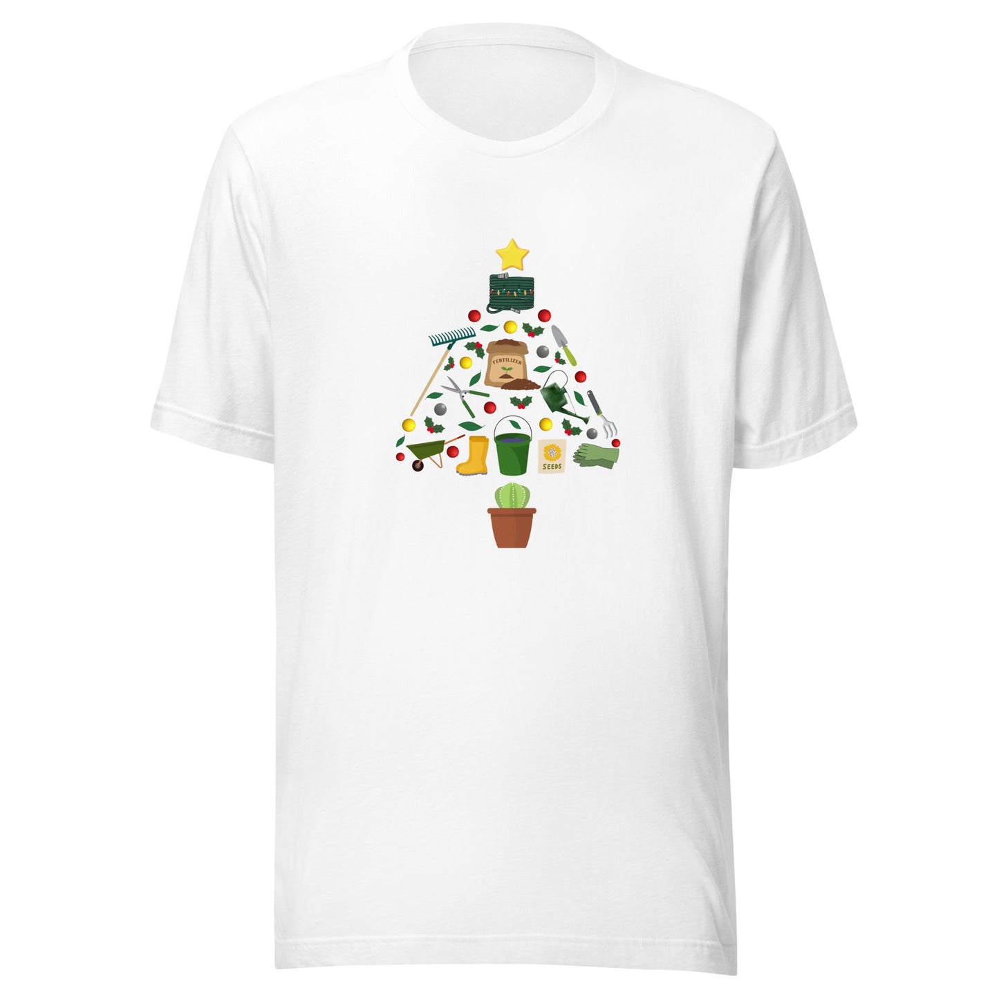 Gardening Tree Unisex t-shirt