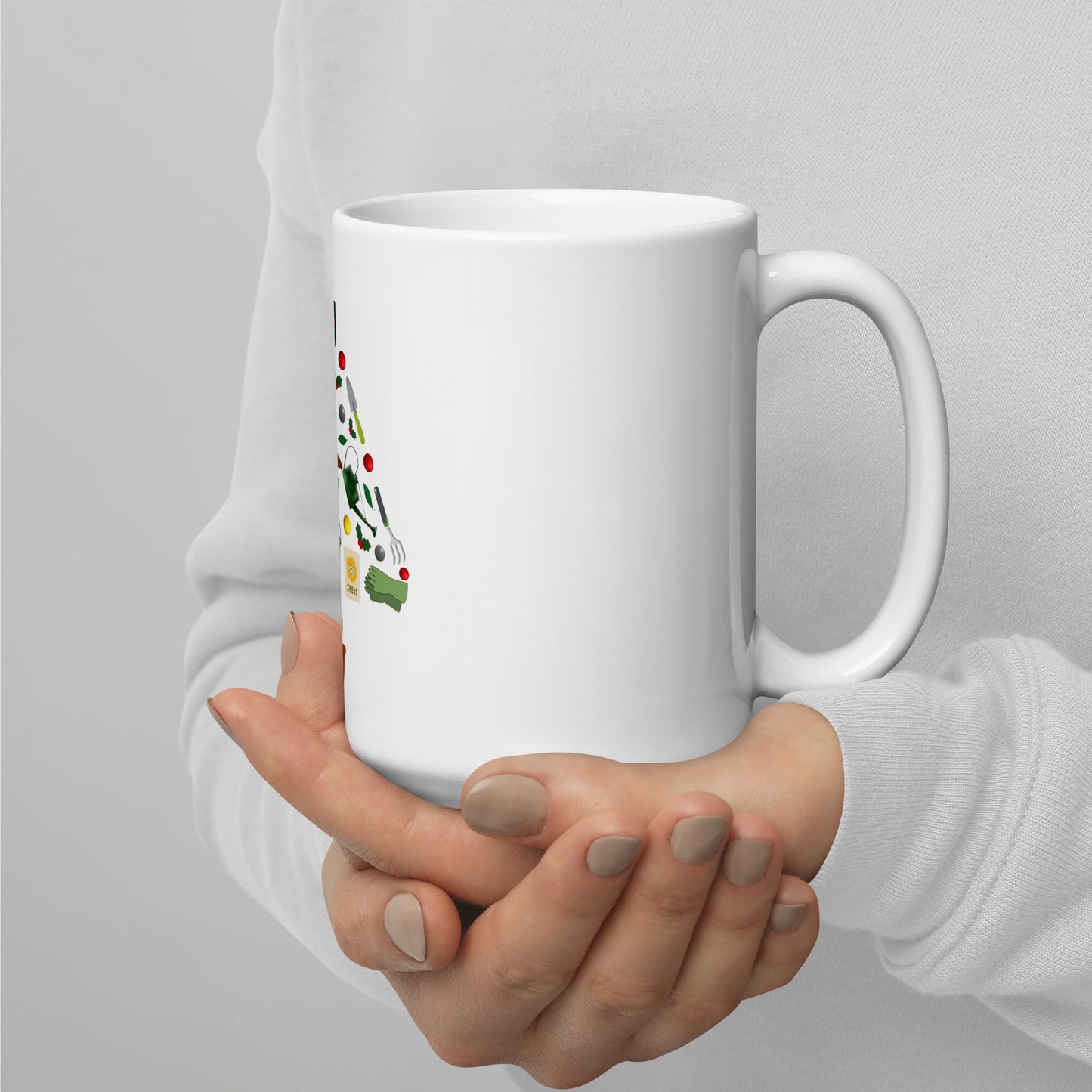 Christmas White glossy mug