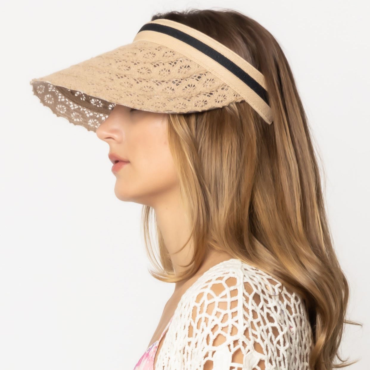 Soho Lady Lace Visor-3
