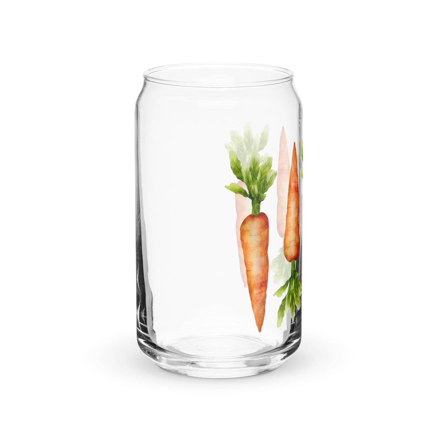 Carrots Can-Shaped Glass