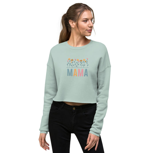 Mama Crop Sweatshirt