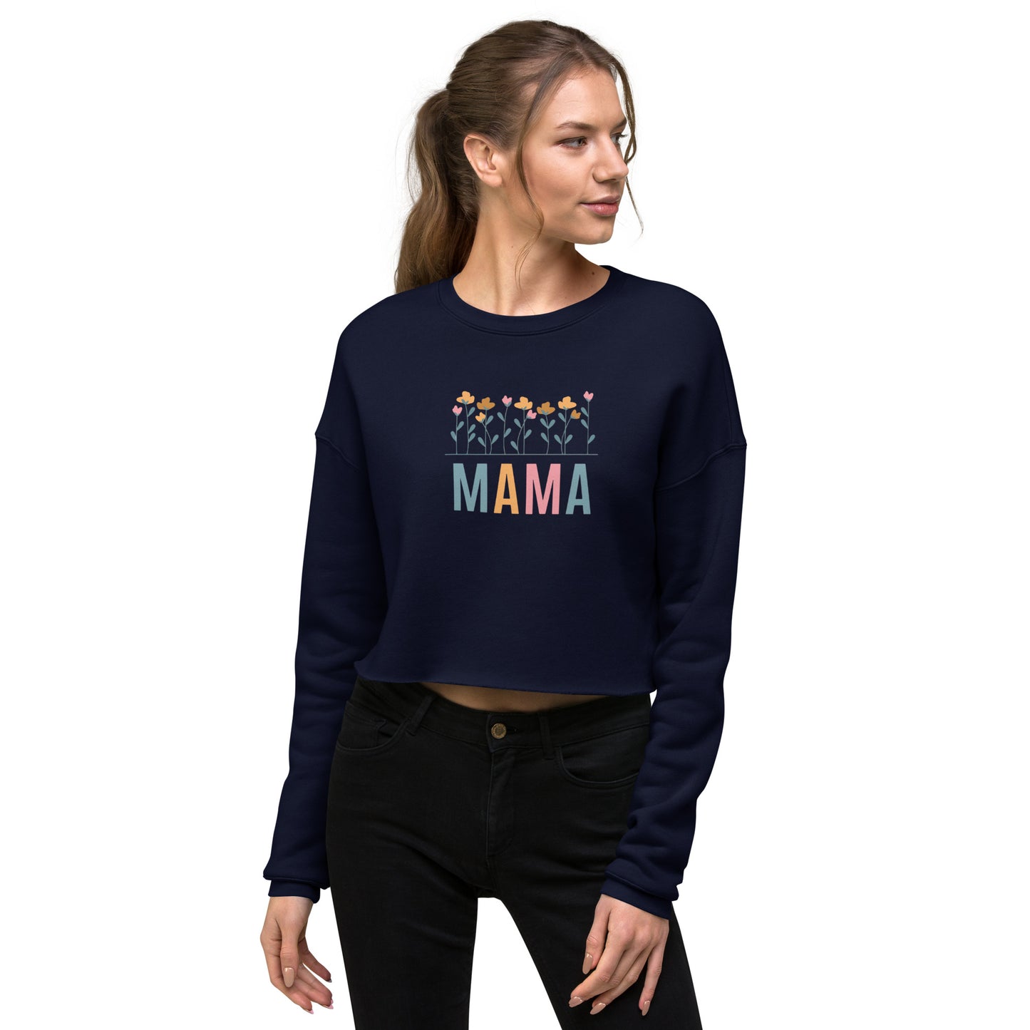 Mama Crop Sweatshirt
