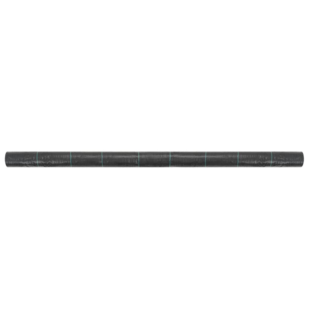 vidaXL Weed & Root Control Mat PP Black Barrier Membrane Fabric Multi Sizes-28