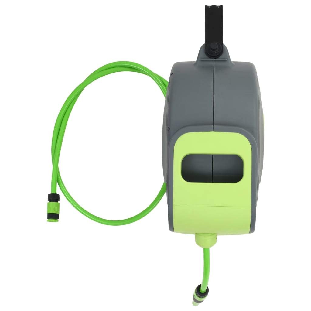 vidaXL Automatic Retractable Water Hose Reel Wall Mounted 32.8'/65.6'/98.4'-14