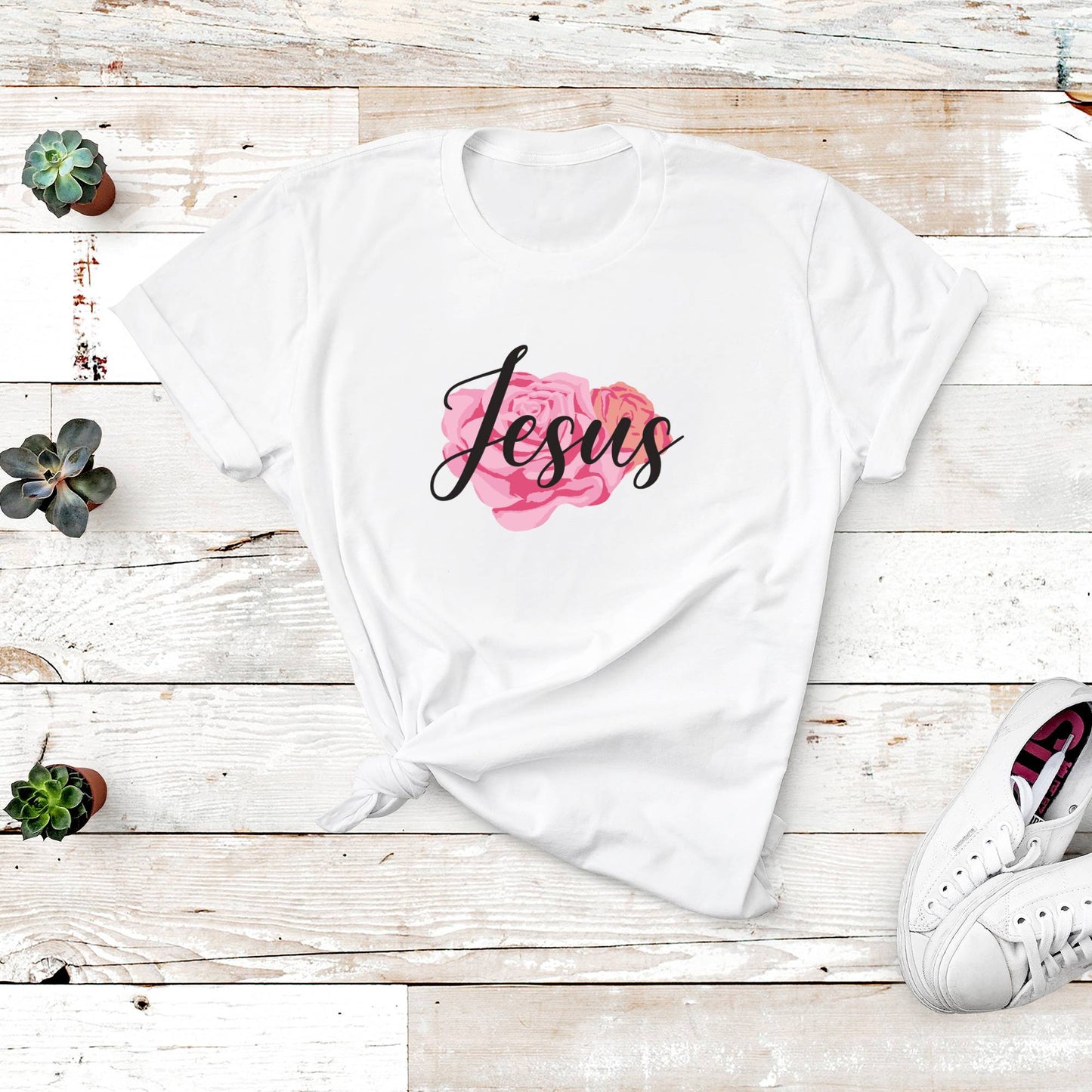 Jesus, Christian Unisex T-Shirts, Tee, Custom Shirt, Custom T-Shirt, Personalized T-Shirt-3