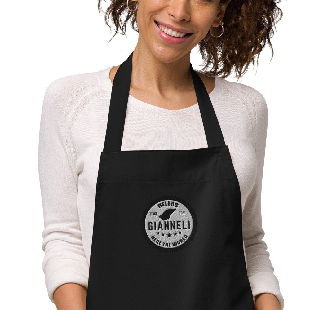 HEAL THE WORLD Organic Cotton Apron by Gianneli-1