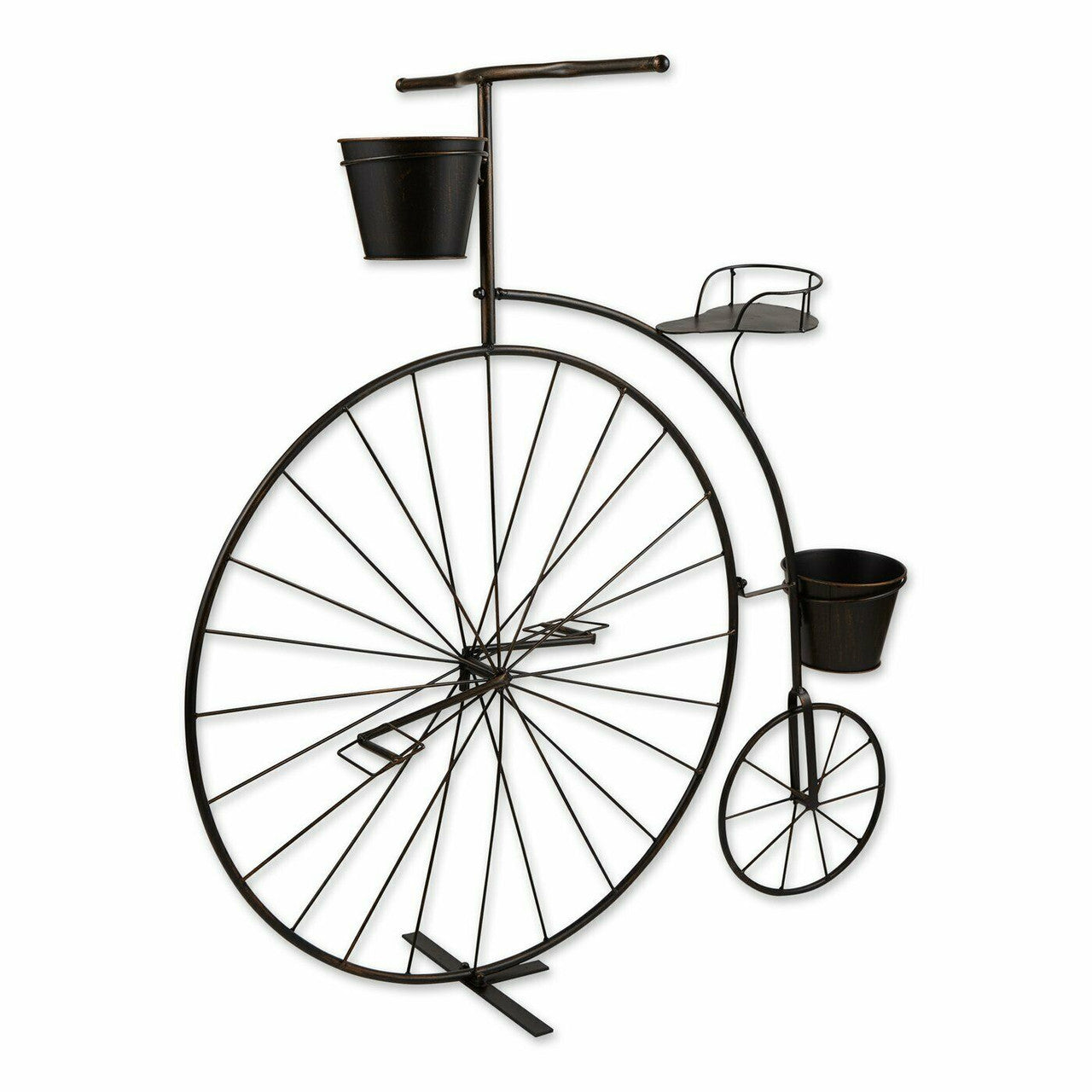 Vintage-Style Bicycle Plant Stand-4