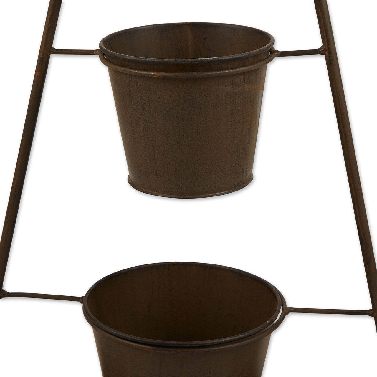 Metal Windmill Plant Stand-4